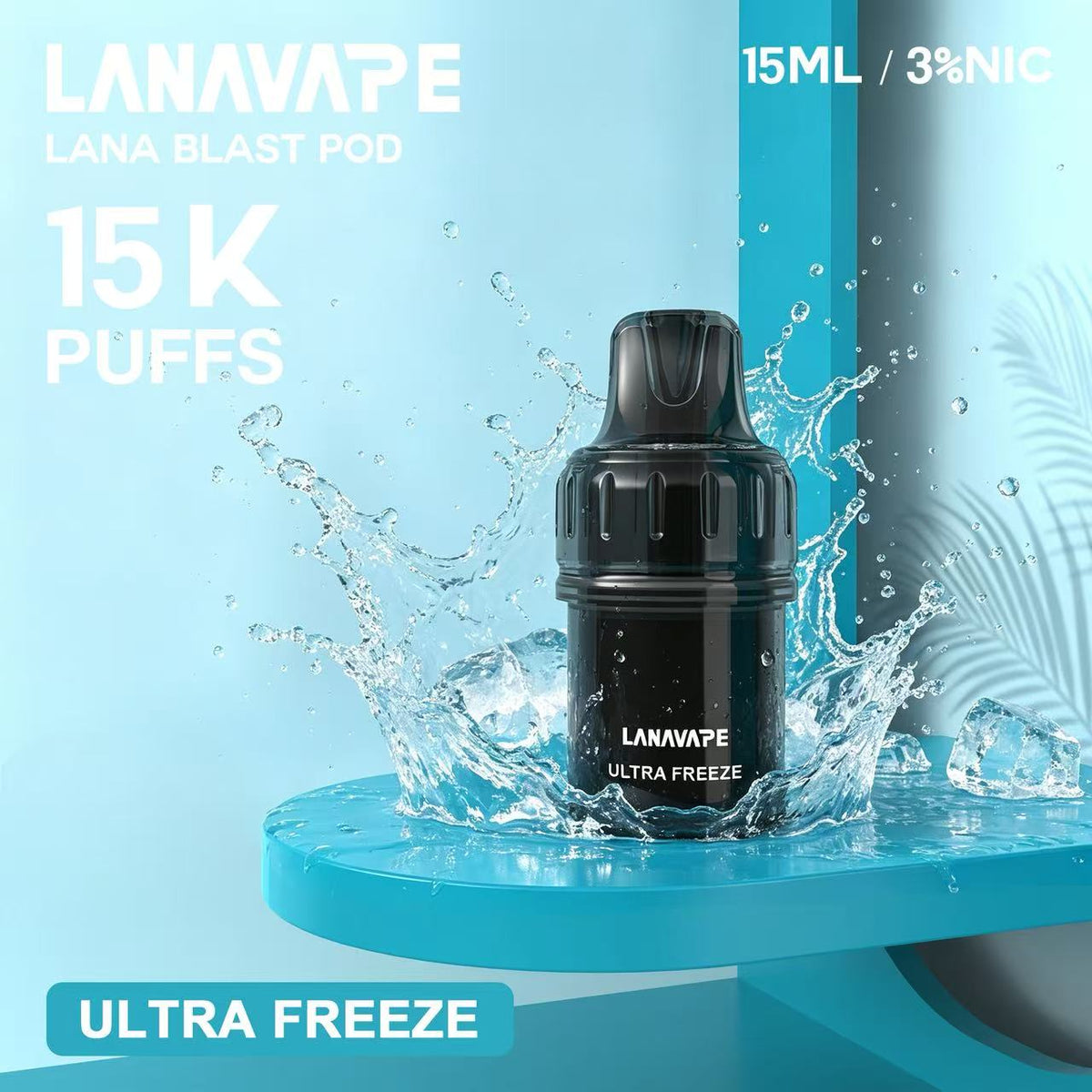 LANA 拉娜15000口(买三盒煙彈送1支主機 顔色隨機)注意:主機煙彈一起才能使用