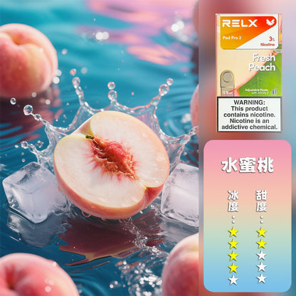 RELX 悅刻 六代煙彈(一盒3顆）買15顆送主機 顔色隨機 h2y2